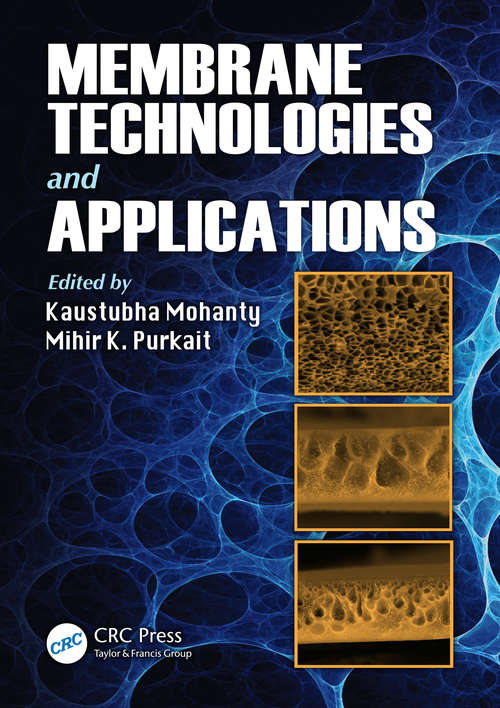 Book cover of Membrane Technologies and Applications