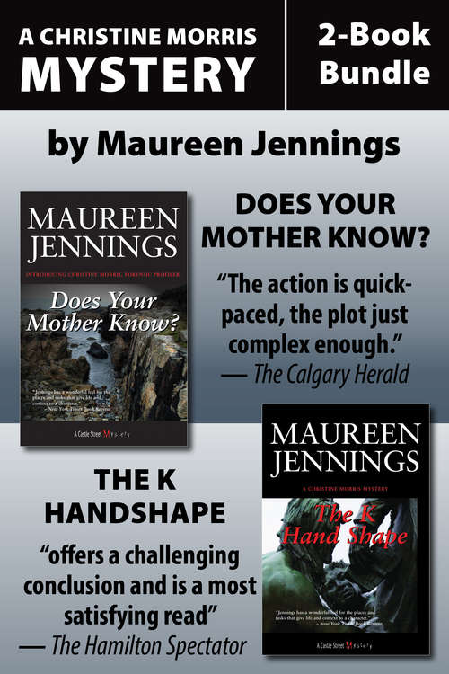 Book cover of Christine Morris Mysteries 2-Book Bundle: Does Your Mother Know? / The K Handshape