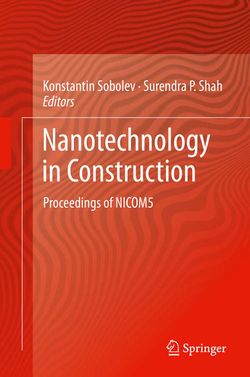 Book cover of Nanotechnology in Construction