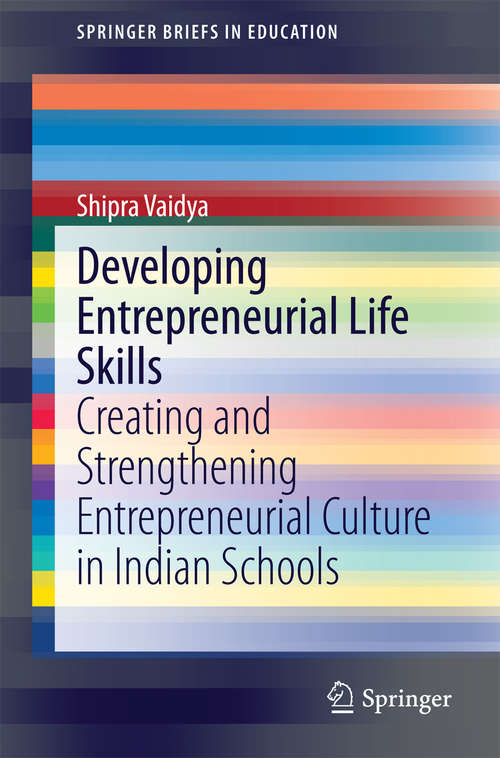 Book cover of Developing Entrepreneurial Life Skills