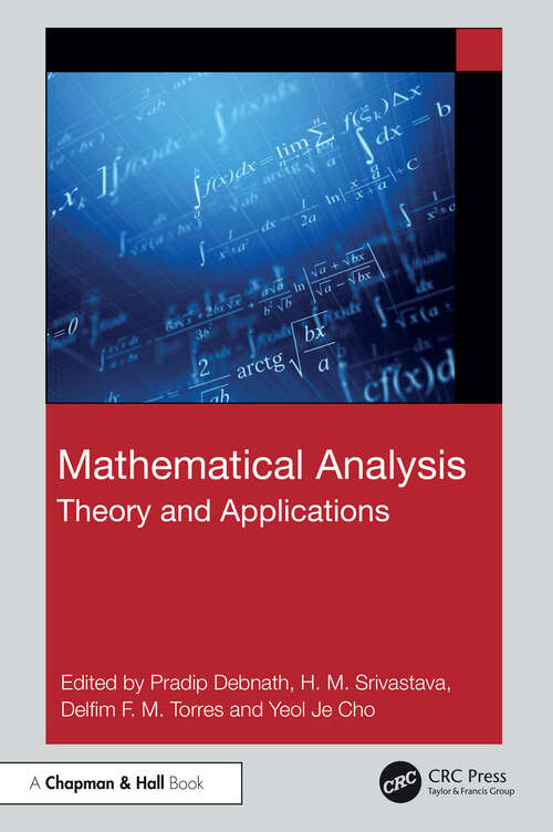 Book cover of Mathematical Analysis: Theory and Applications (1)