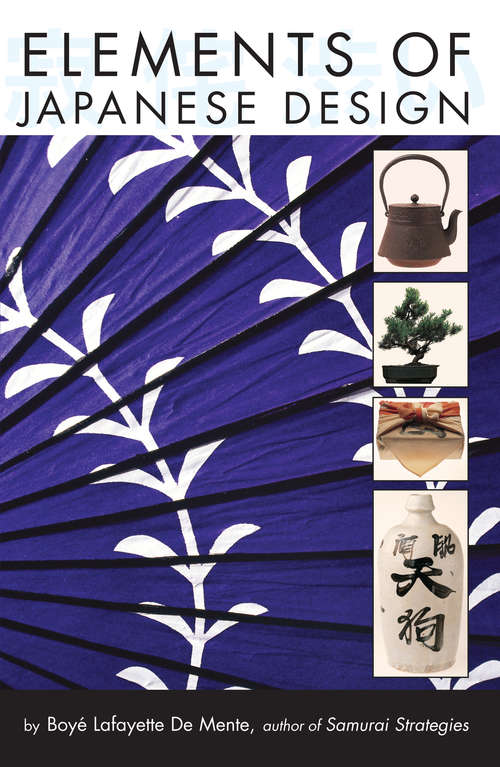Book cover of Elements of Japanese Design