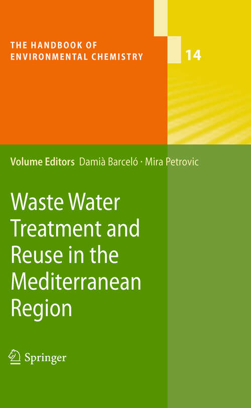 Book cover of Waste Water Treatment and Reuse in the Mediterranean Region