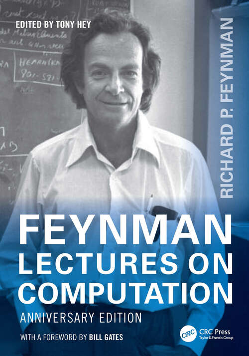 Book cover of Feynman Lectures on Computation: Anniversary Edition (2) (Frontiers in Physics)