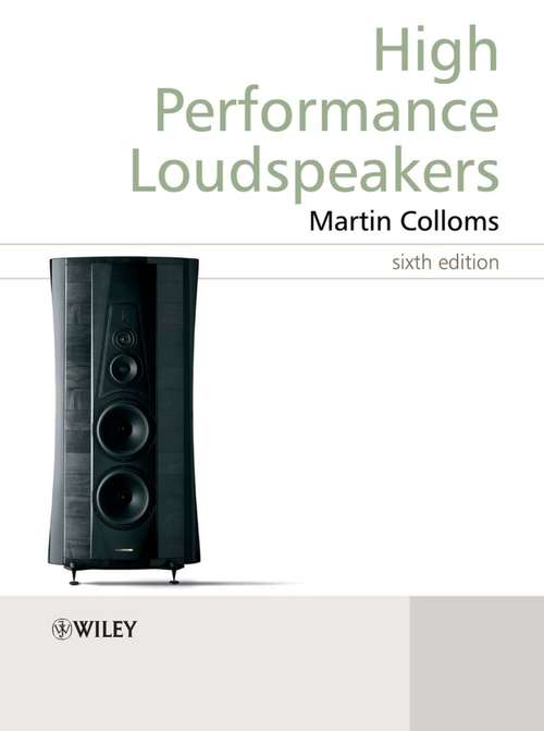 Book cover of High Performance Loudspeakers