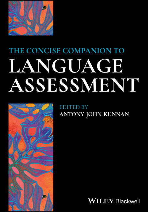 Book cover of The Concise Companion to Language Assessment