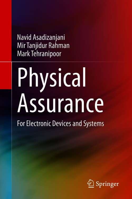 Book cover of Physical Assurance: For Electronic Devices and Systems (1st ed. 2021)