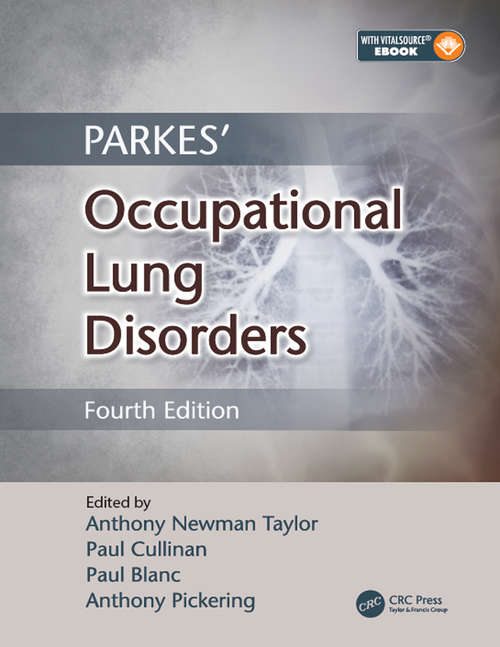 Book cover of Parkes' Occupational Lung Disorders (4)