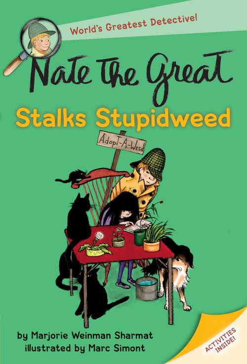 Book cover of Nate the Great Stalks Stupidweed (Nate the Great)