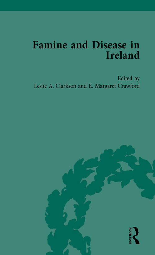 Book cover of Famine and Disease in Ireland, Volume II