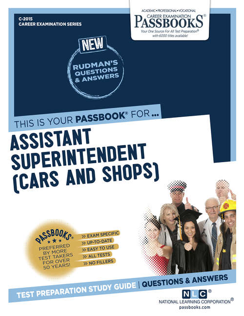 Book cover of Assistant Superintendent: Passbooks Study Guide (Career Examination Series)