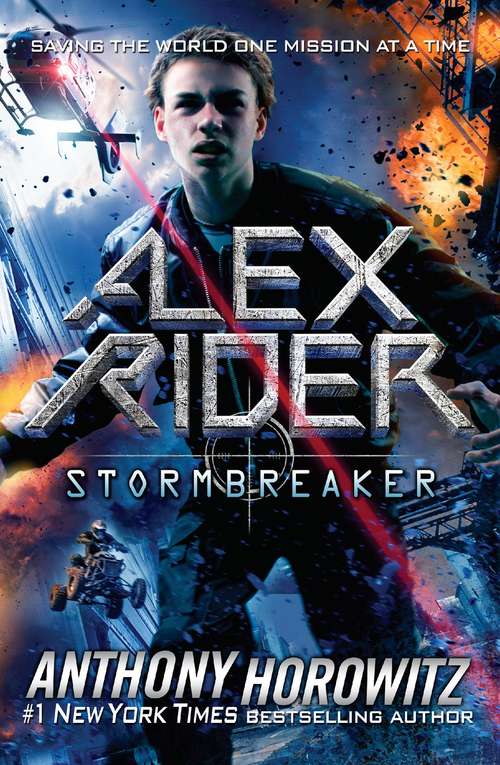 Book cover of Stormbreaker (Alex Rider #1)