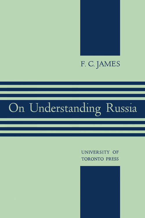 Book cover of On Understanding Russia