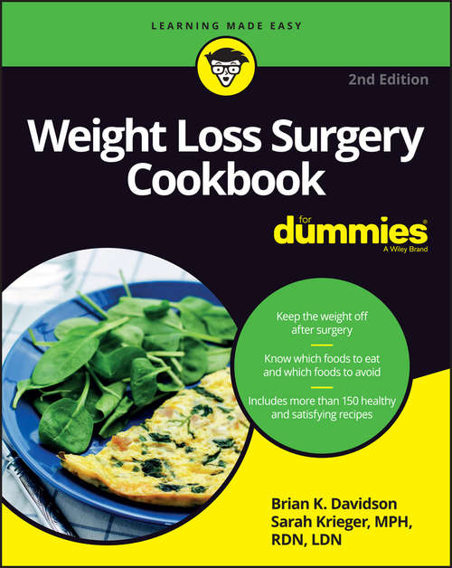 Book cover of Weight Loss Surgery Cookbook For Dummies