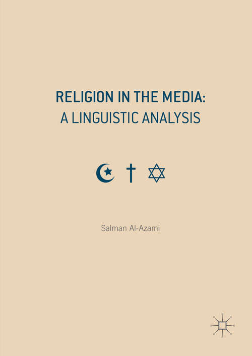 Book cover of Religion in the Media: A Linguistic Analysis