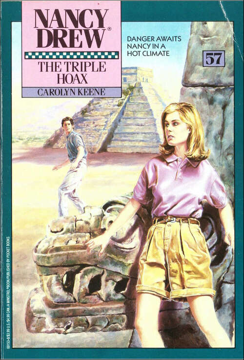 Book cover of The Triple Hoax (Nancy Drew Mysteries #57)