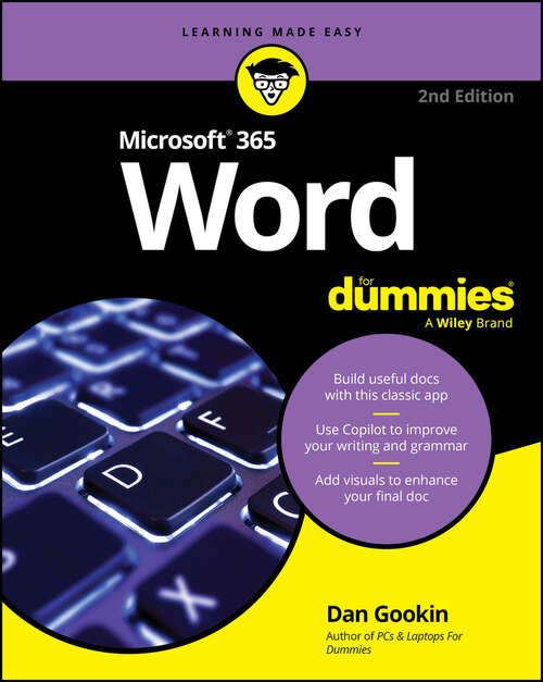 Book cover of Microsoft 365 Word For Dummies