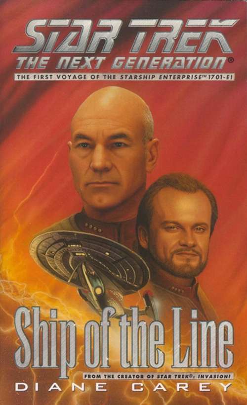 Book cover of Ship of the Line: Star Trek The Next Generation (Star Trek: The Next Generation)