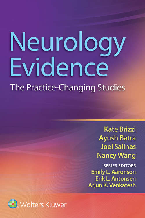 Book cover of Neurology Evidence: The Practice Changing Studies