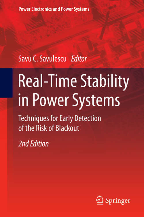 Book cover of Real-Time Stability in Power Systems