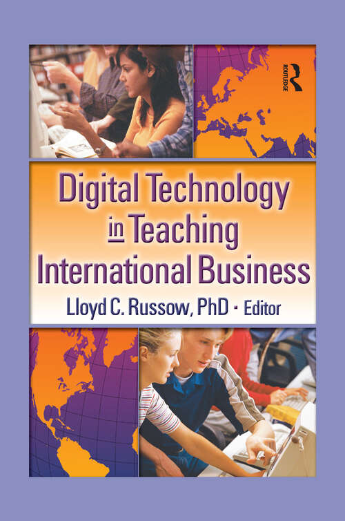 Book cover of Digital Technology in Teaching International Business