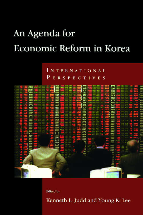 Book cover of An Agenda for Economic Reform in Korea: International Perspectives