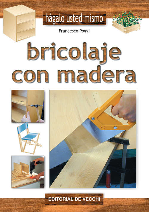 Book cover of Bricolaje con madera