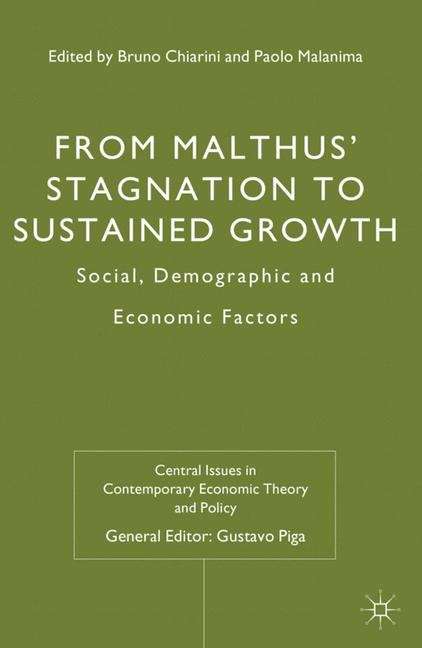 Book cover of From Malthus’ Stagnation to Sustained Growth