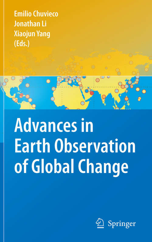 Book cover of Advances in Earth Observation of Global Change