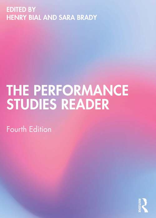 Book cover of The Performance Studies Reader (4)