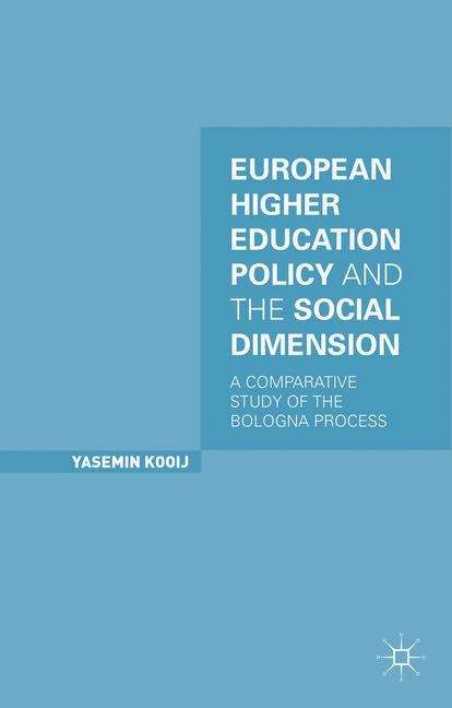 Book cover of European Higher Education Policy and the Social Dimension