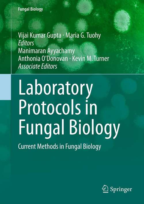 Book cover of Laboratory Protocols in Fungal Biology