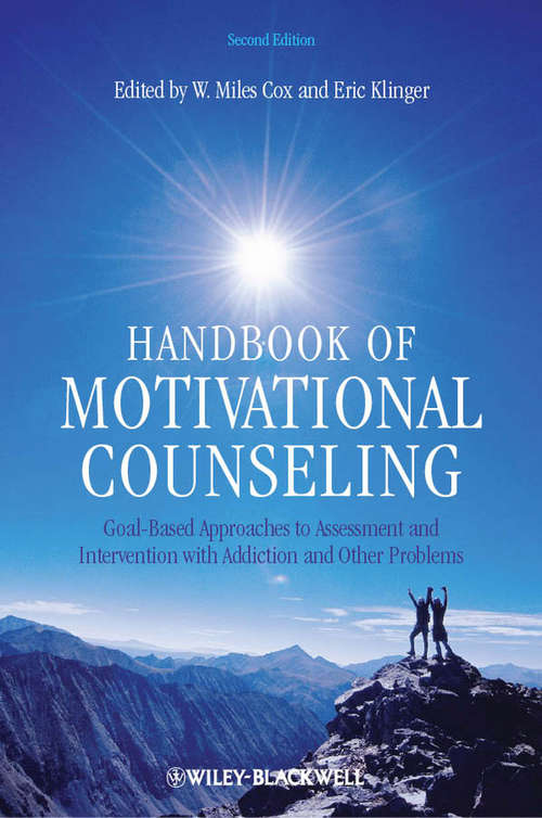 Book cover of Handbook of Motivational Counseling