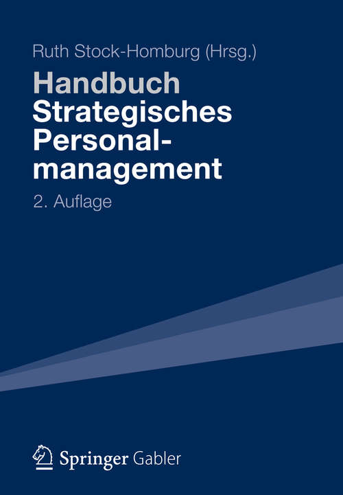 Book cover of Handbuch Strategisches Personalmanagement