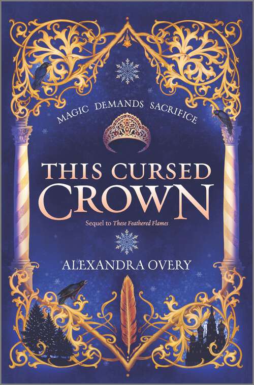 Book cover of This Cursed Crown (Original) (These Feathered Flames #2)