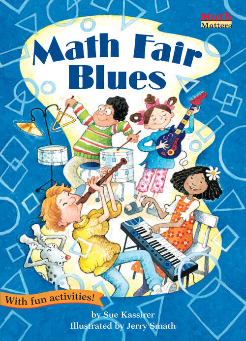 Book cover of Math Fair Blues: 2-d Shapes (Math Matters)