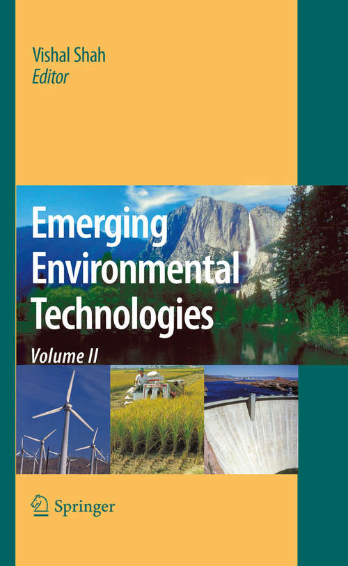 Book cover of Emerging Environmental Technologies, Volume II