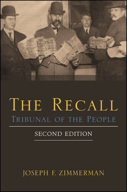 Book cover of The Recall, Second Edition: Tribunal of the People (2)