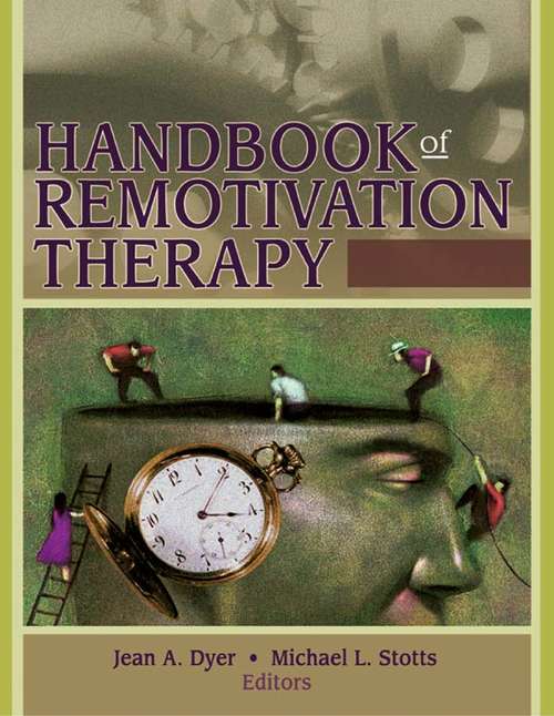 Book cover of Handbook of Remotivation Therapy