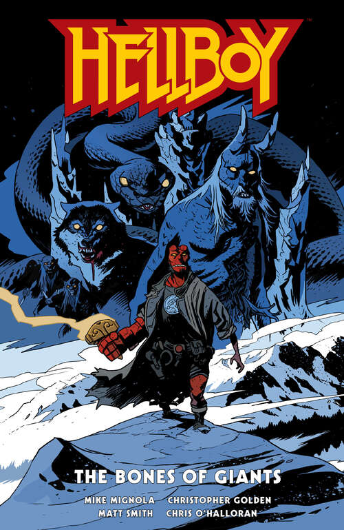 Book cover of Hellboy: The Bones of Giants