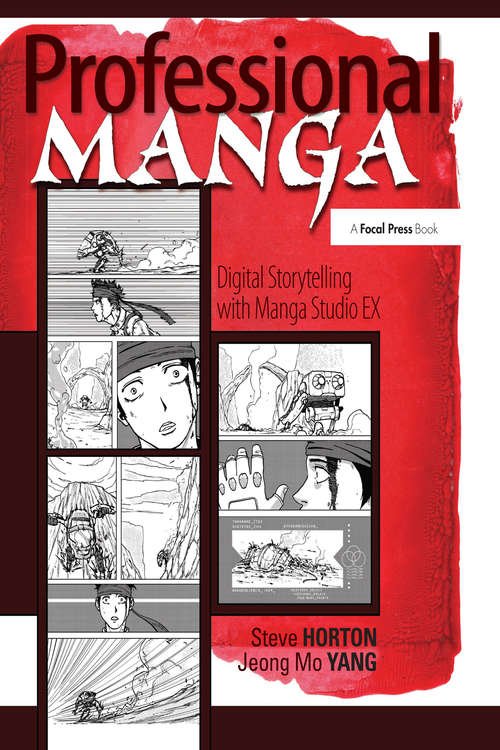 Book cover of Professional Manga: Digital Storytelling with Manga Studio EX