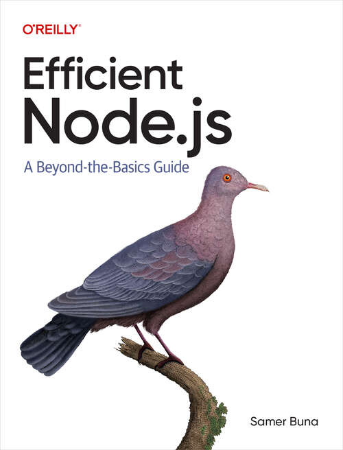 Book cover of Efficient Node.js (1)