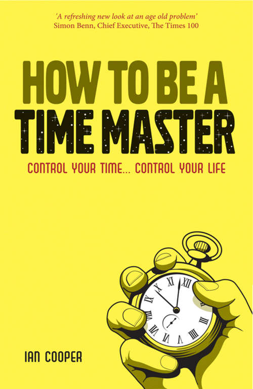 Book cover of How to be a Time Master