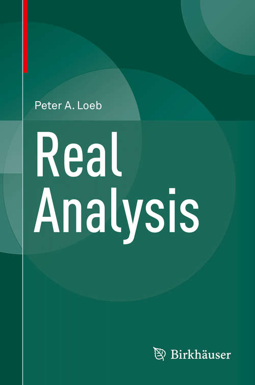 Book cover of Real Analysis