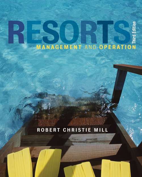 Book cover of Resorts: Management and Operation (Third Edition)