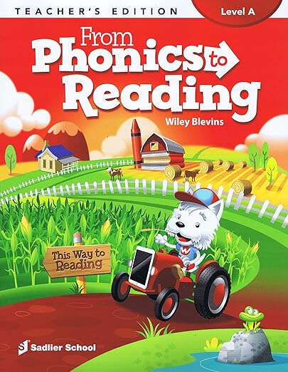 Book cover of From Phonics to Reading, Level A, Teacher's Edition