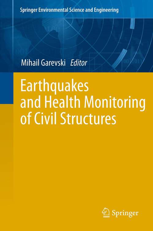 Book cover of Earthquakes and Health Monitoring of Civil Structures