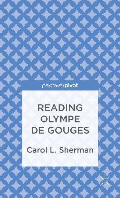 Book cover of Reading Olympe de Gouges