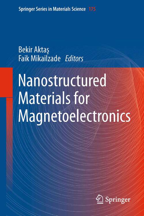 Book cover of Nanostructured Materials for Magnetoelectronics