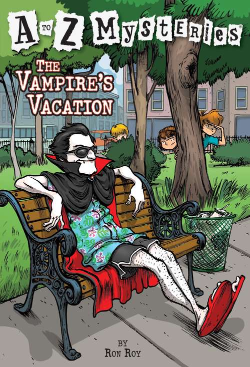 Book cover of The Vampire's Vacation (A to Z Mysteries #22)